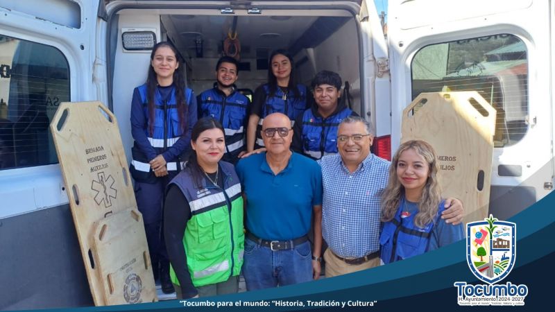 Se rehabilita el funcionamiento de la ambulancia en el Municipio de Tocumbo a cargo de Protección ci